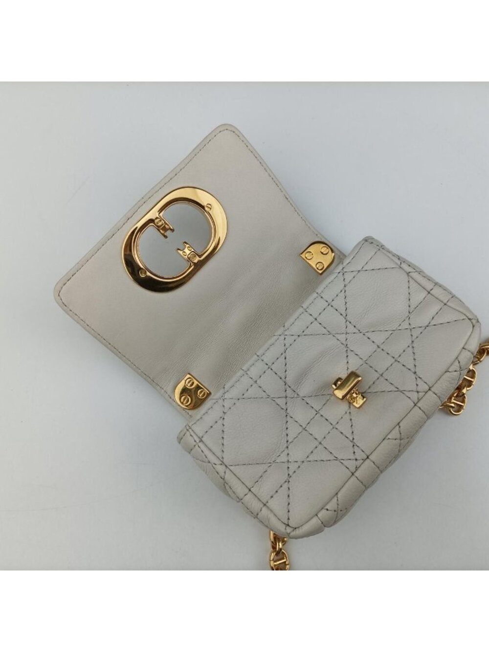 Dior Calo Micro White Leather - Picture 12 of 16